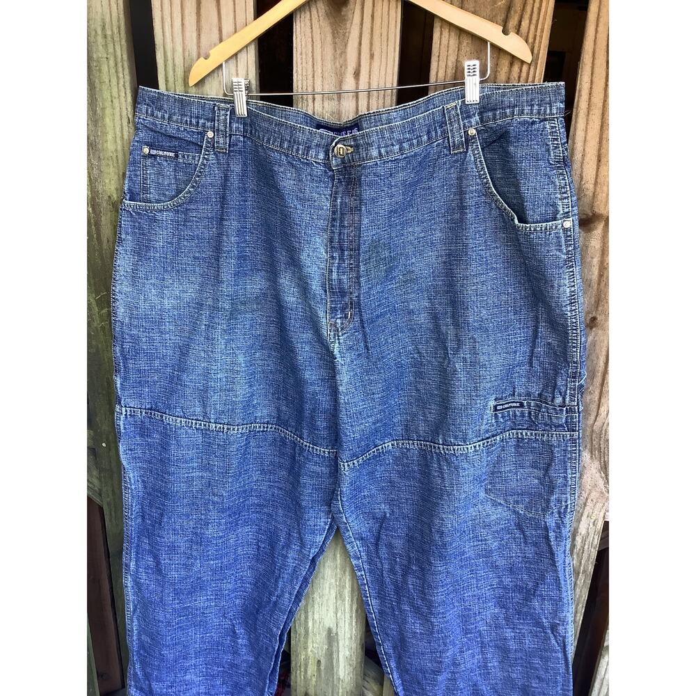 Vintage Culture Jeans 52x32 Baggy Wide Leg Carpenter Taiwan ROC 90s Hip Hop 100%